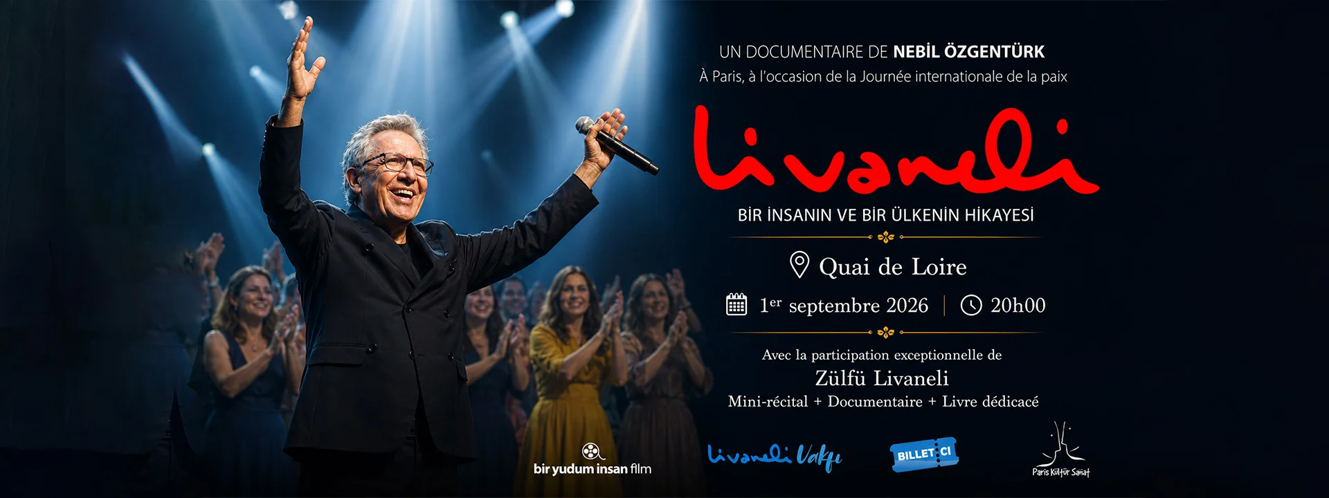 Zülfü Livaneli à Paris