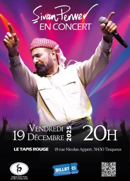 Şivan Perwer en concert à Reims