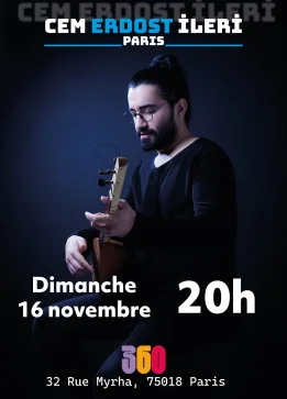 Cem Erdost İleri en concert à Paris