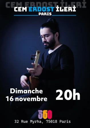 Cem Erdost İleri en concert à Paris