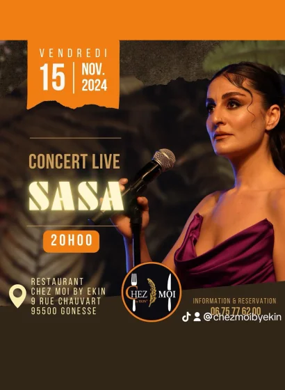 Sasa Serap en concert