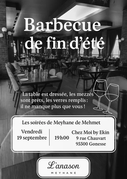 Barbecue de fin d’été