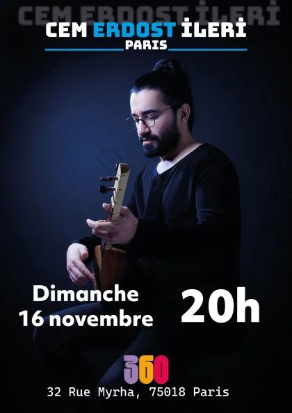 Cem Erdost İleri en concert à Paris