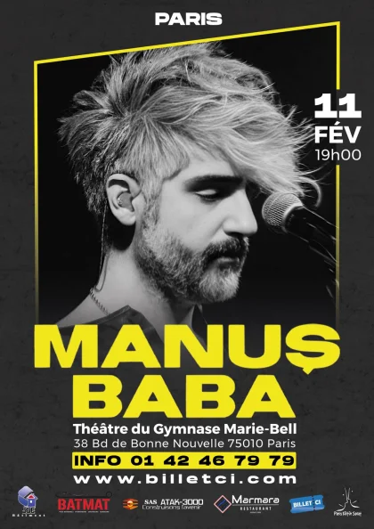 Manuş Baba en concert