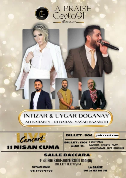 Soirée musicale à la salle Baccara